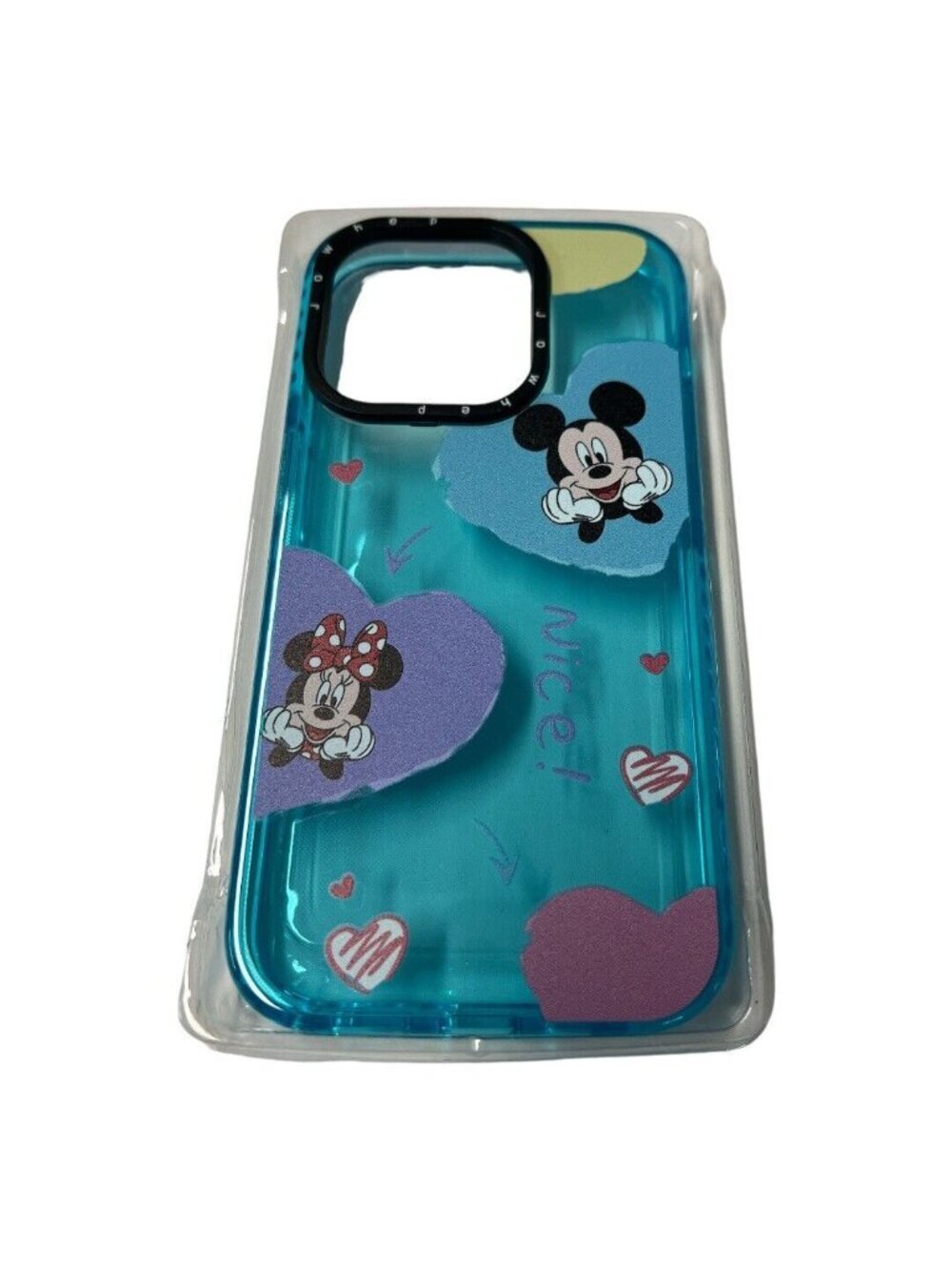 Jowhep iPhone 14 PRO Fashion Case~Cute Cartoon Character Mouse Back Case L2 01 - Picture 4 of 6